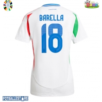 Italia Nicolo Barella #18 Bortedrakt Dame EM 2024 Kortermet